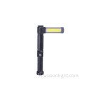 3 * AA Lampada da lavoro ruotabile COB con clip tascabile